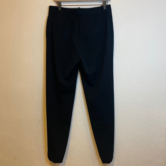 MM LaFleur Women's Black Pants Size 8 High Rise Deep Pockets Extra Hem allowance - Picture 7 of 16